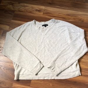 Kendall & Kylie Reversed Cropped Sweater